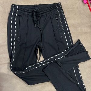 Pink sweats black and white size XS very good condition